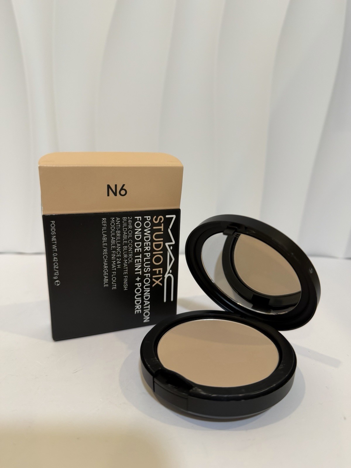 Mac Studio Fix Powder Plus N6 Refillable – Size 0.42 Oz. / 12 g New
