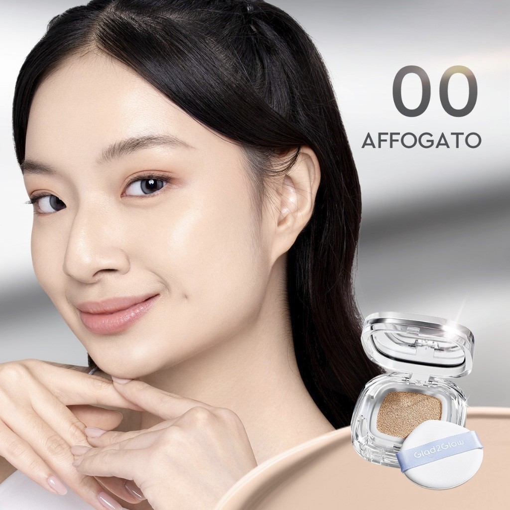 Glad2Glow Perfect Glow Cushion Foundation Full Coverage Radiant Dewy Lightweight