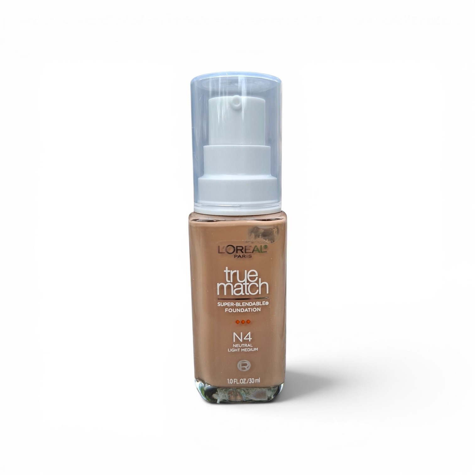 L’Oreal True Match Foundation N4 Neutral Light-Medium – Beige Bottle