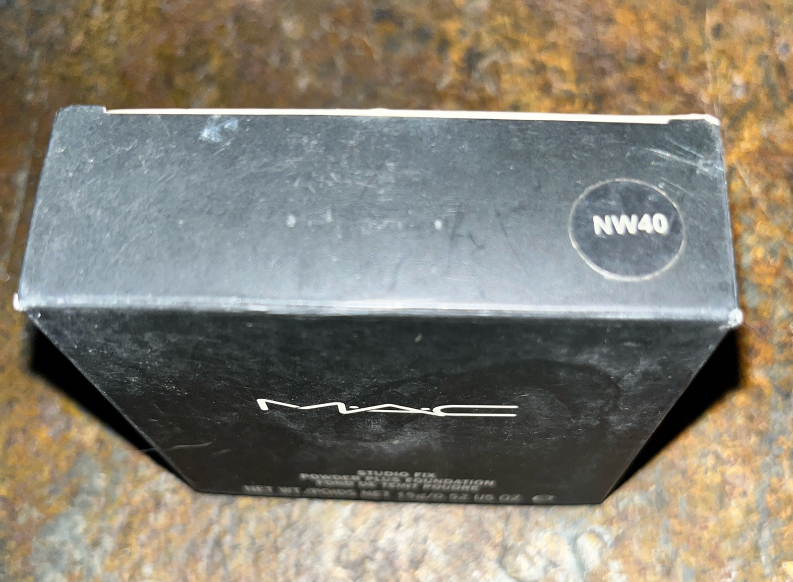 New In Box MAC Studio Fix Pressed Powder Plus Foundation 15g .52Oz NW40