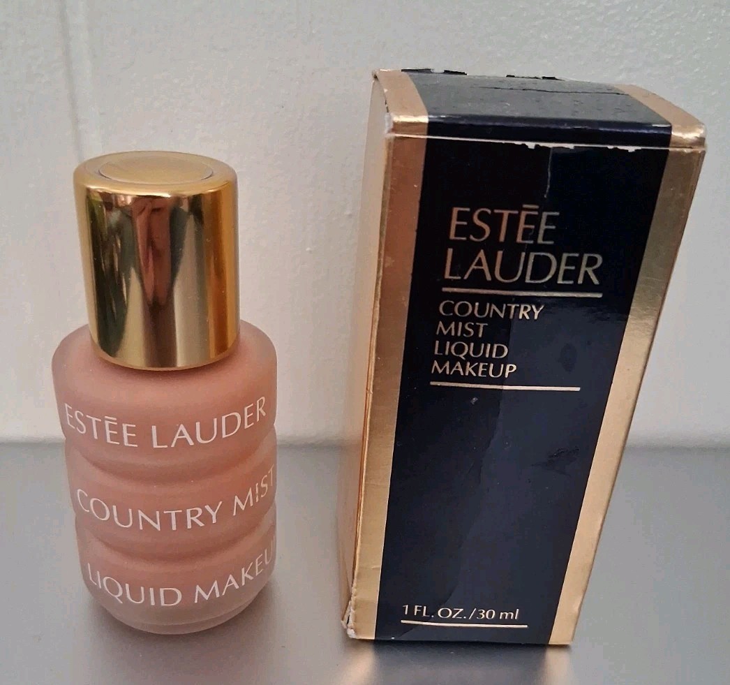 Vintage Estee Lauder Country Mist Liquid Makeup 01 Country Beige 1 oz 30 ml New