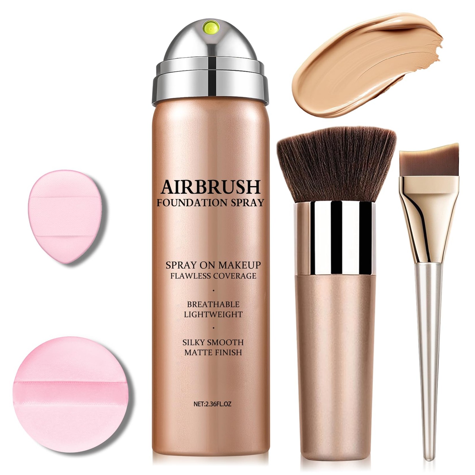 Airbrush Foundation Spray,Air Brush Makeup Full Coverage Foundation