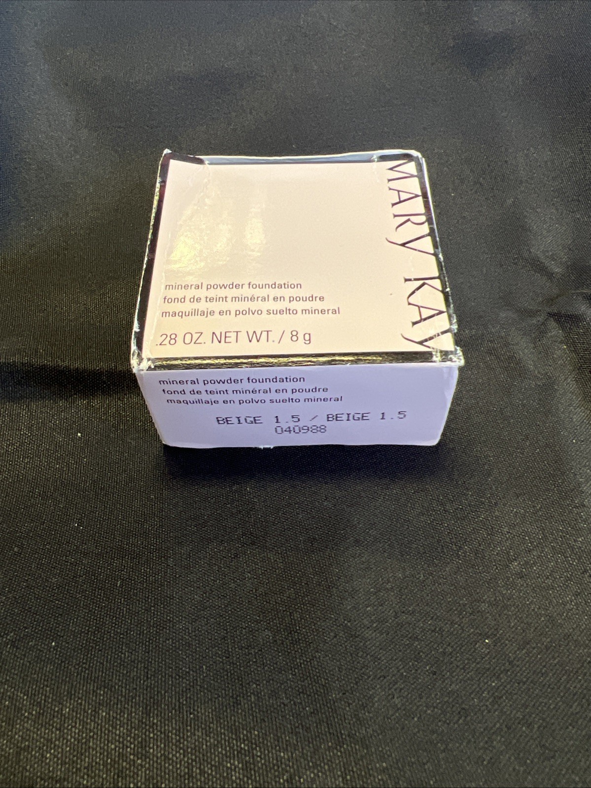 Mary Kay Mineral Powder Foundation .28 Oz /8g – Beige 1.5 – #040988 – NOS NIB