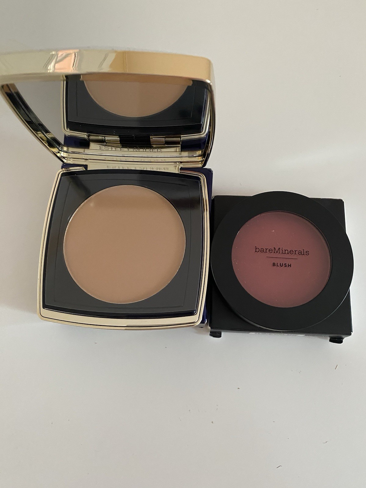Powder Foundation Matte Estee Lauder 3N1 Ivory Beige 11g The Maueve Blush 6g St