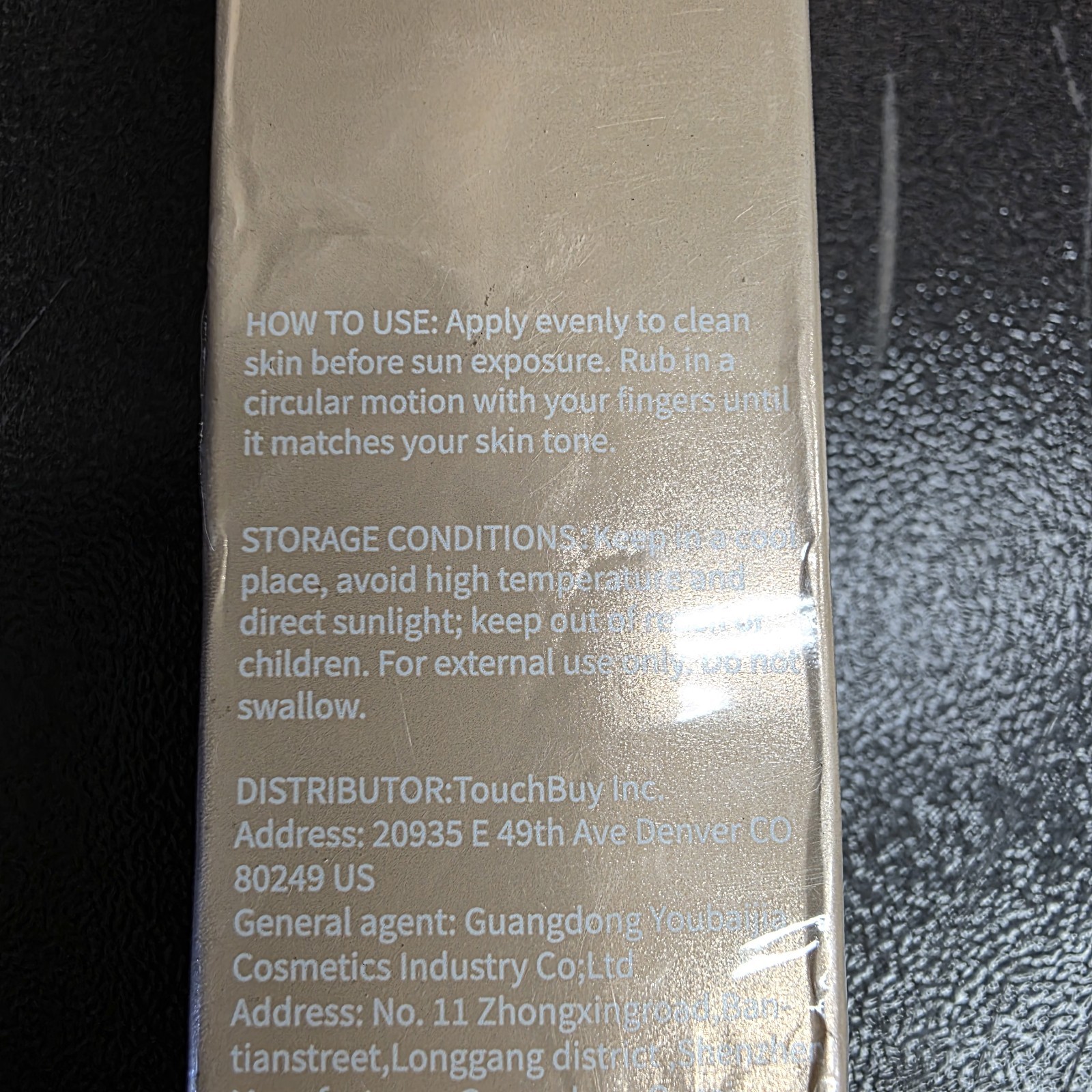 3 x Barubt Foundation Medium Spectrum Sunscreen Serum SPF 50 1.4oz NEW