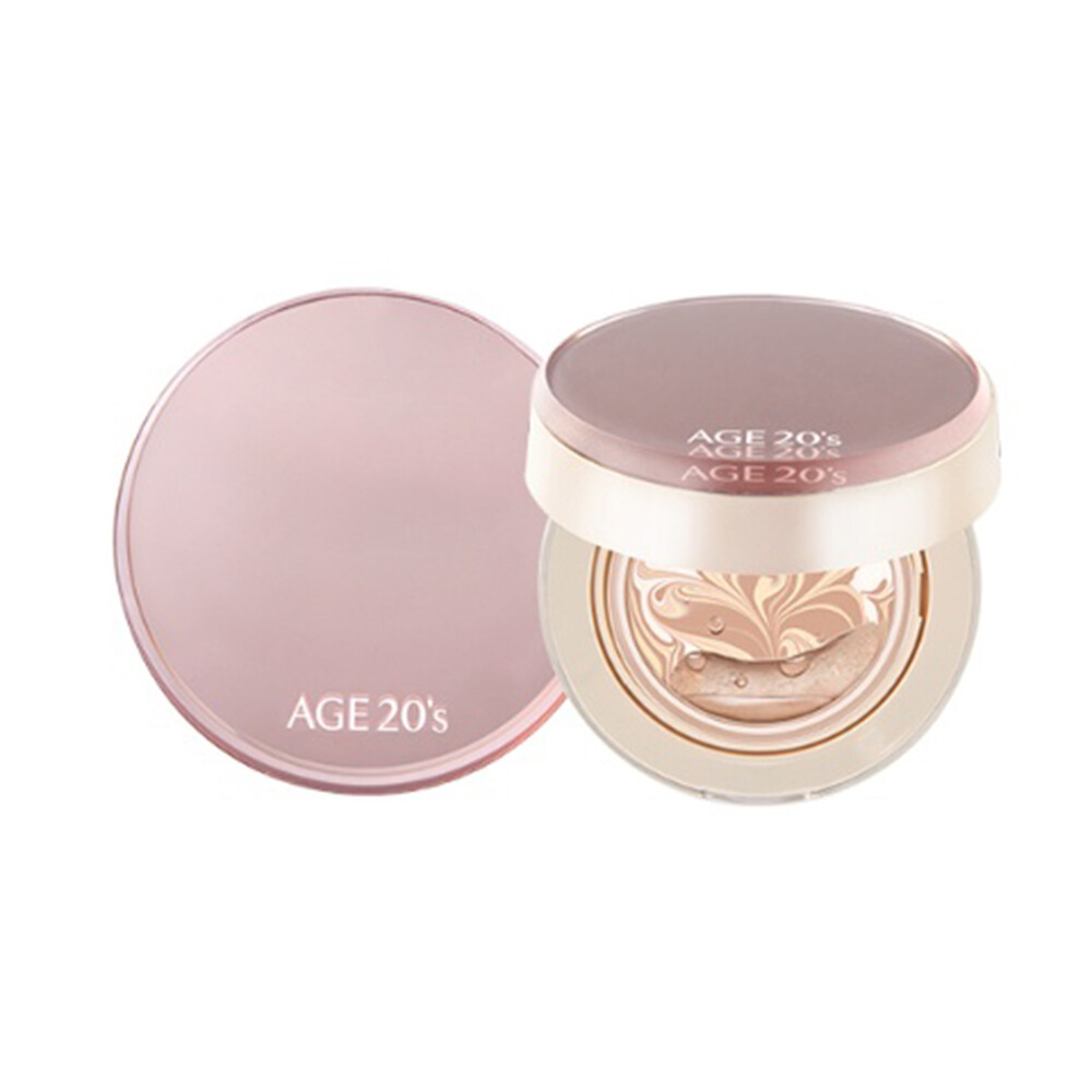 AGE 20’S Perfect Glass Essence Cover Pact SPF50+ PA++++ (Cushion + Refill)