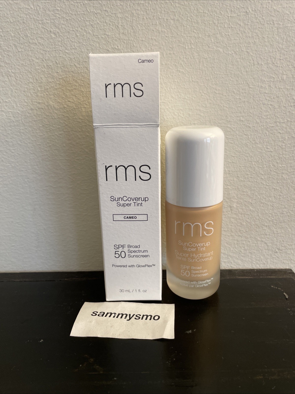 RMS SunCoverup Super Tint CAMEO Broad Spectrum SPF 50 Sunscreen 1oz Exp 12/26