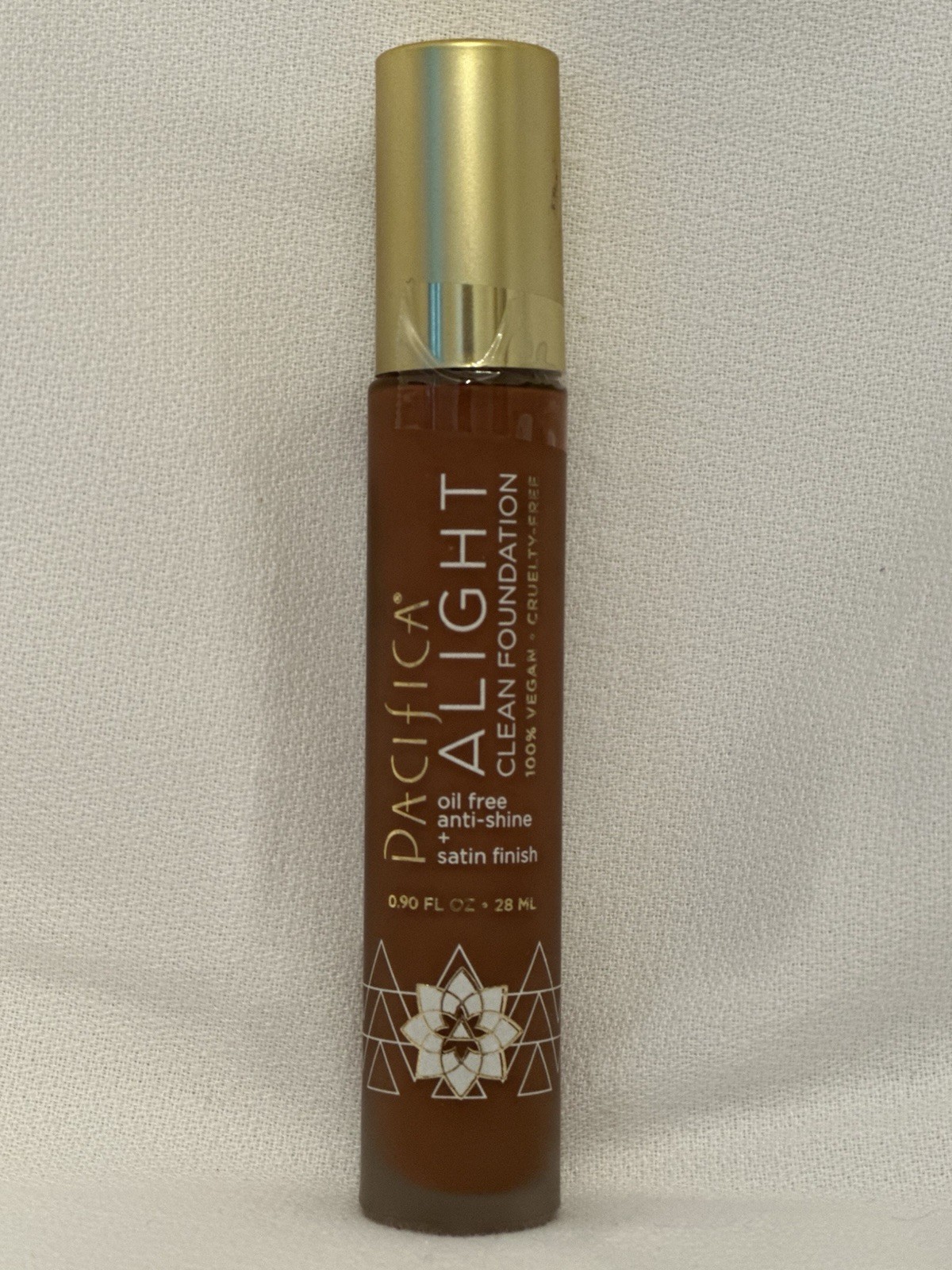 Pacifica Alight Clean Foundation Oil -Free Satin Finish Warm Deep 03WD 28ml New