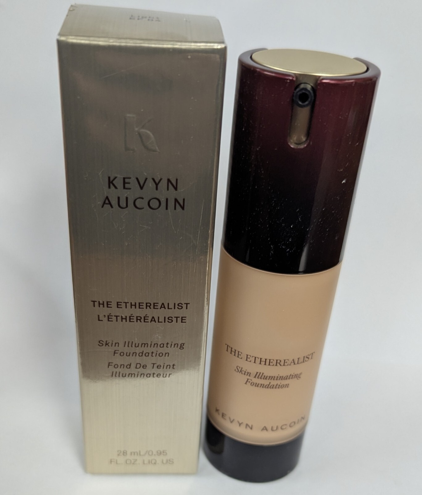 4 PACK KEVYN AUCOIN THE ETHEREALIST SKIN ILLUMINATING FOUNDATION LIGHT EF 04 NIB