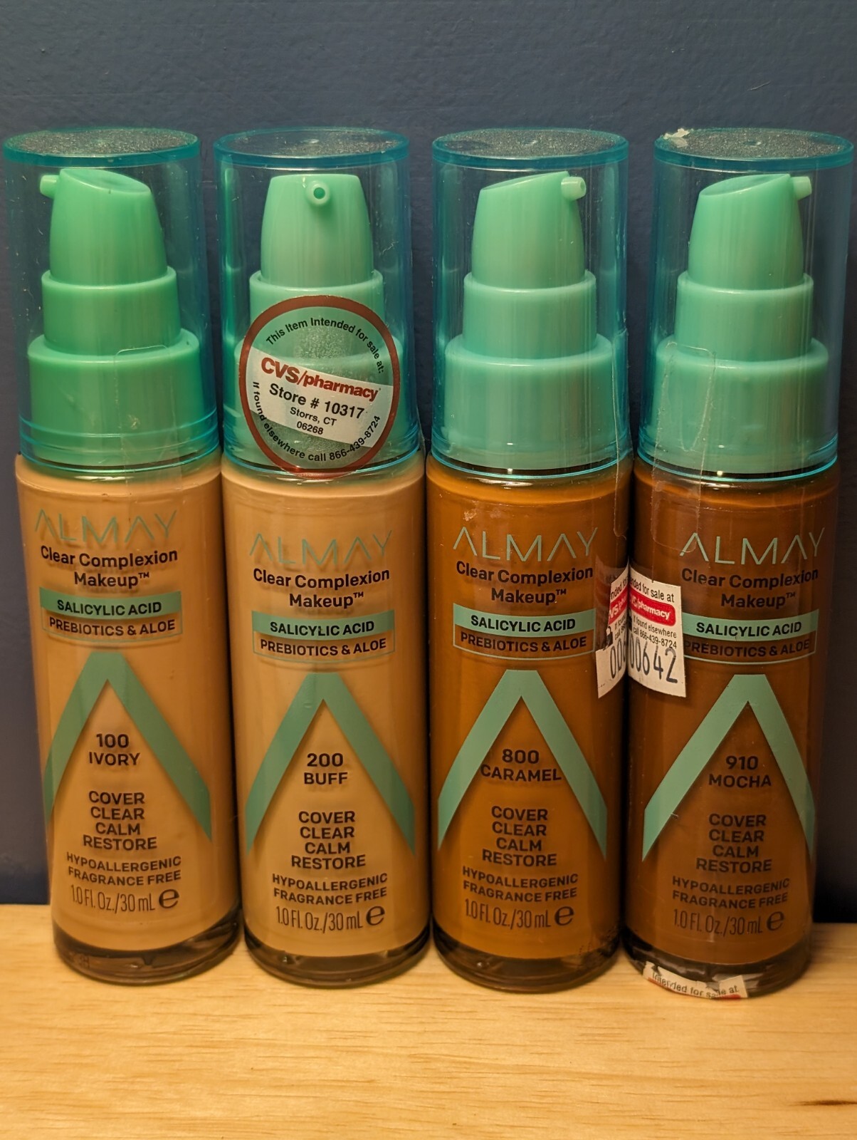 Almay Clear Complexion Foundation with Salicylic Acid YOU CHOOSE “read details”