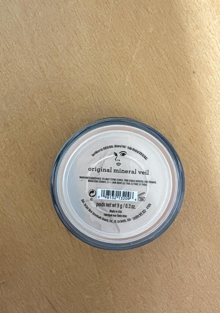 bareMinerals Original Mineral Veil Translucent Loose Setting Powder 9g 0.3oz New