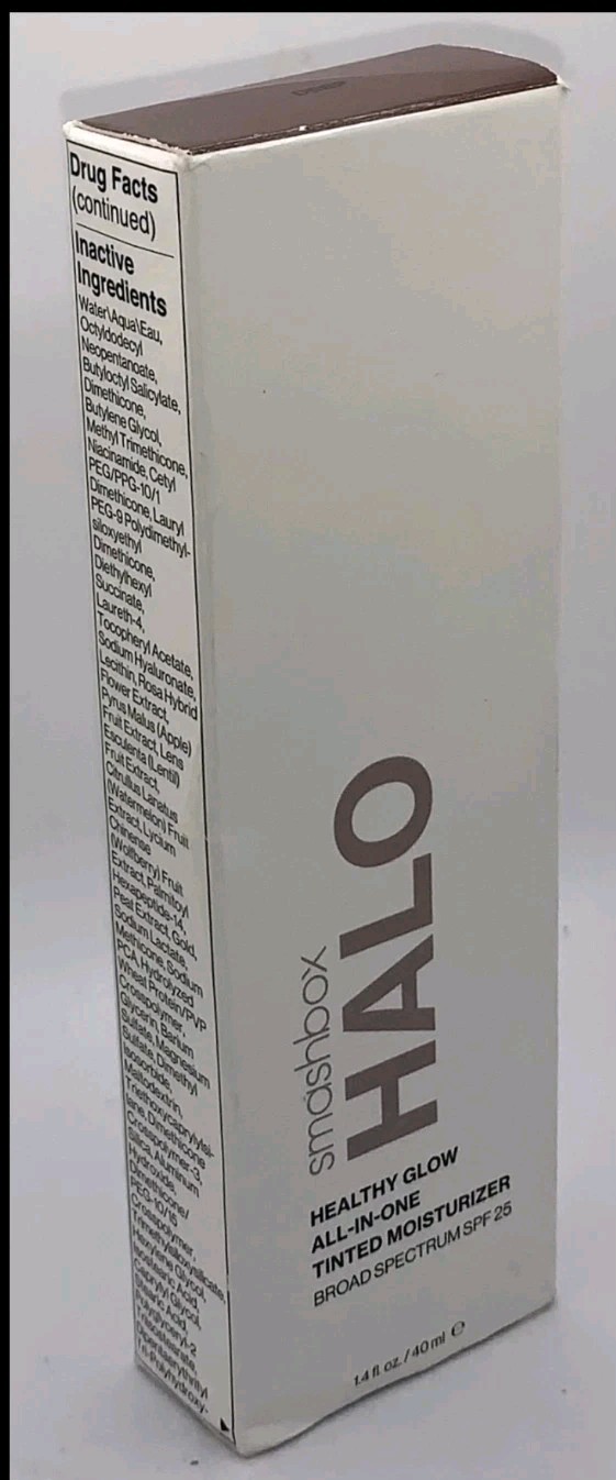 Smashbox HALO Healthy Glow All-In-One Tinted Moisturizer DEEP 1.4 Fl Oz #716