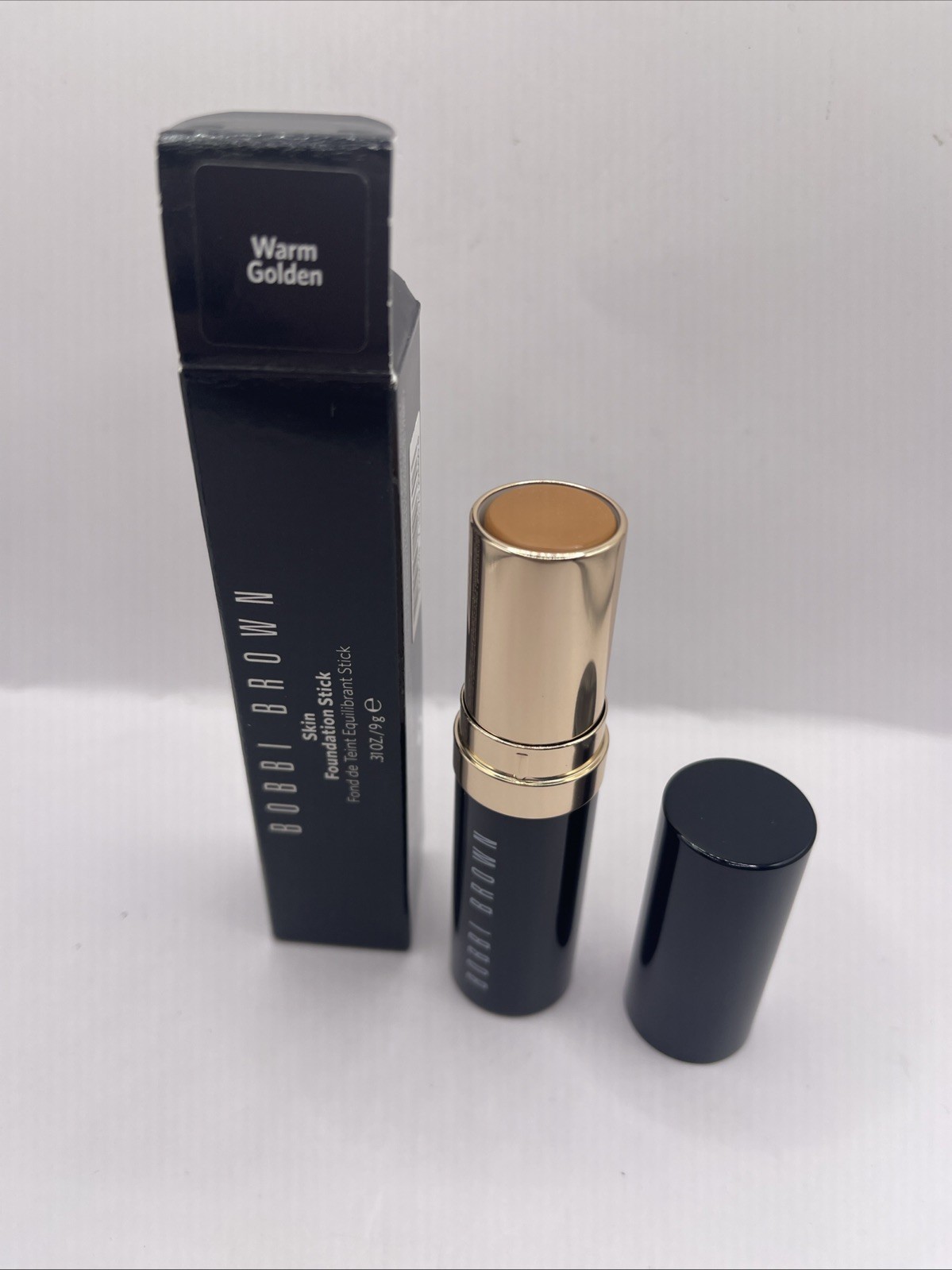 Bobbi Brown Skin Foundation Stick WARM GOLDEN – Size 0.31 Oz. / 9 g New