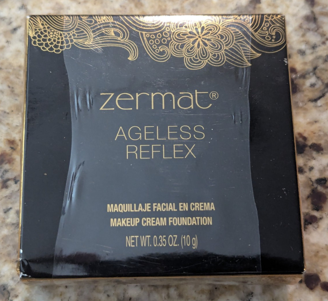 Zermat Ageless Reflex Makeup Cream Foundation Clear 0.35 oz exp: 10/2026