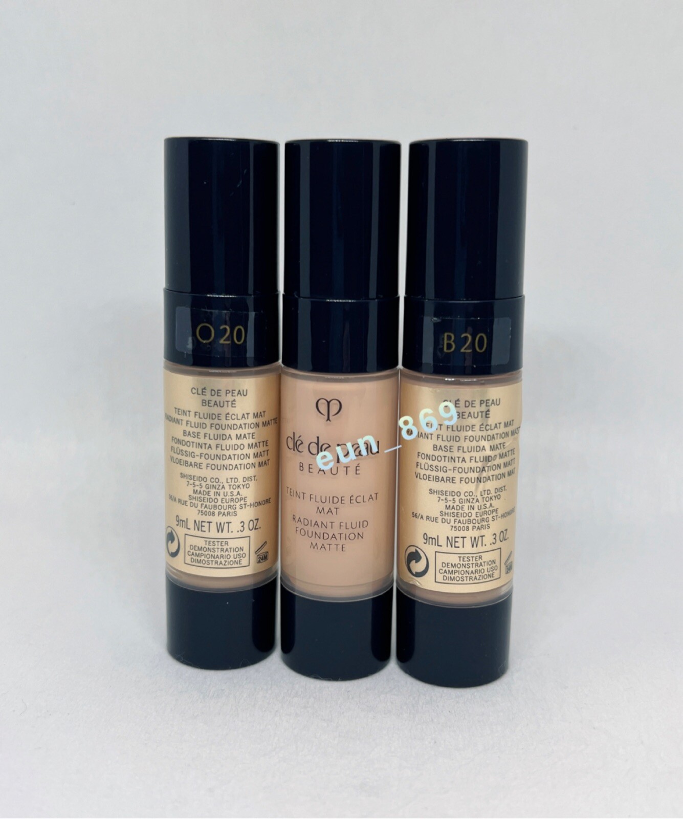 Cle De Peau Beaute Radiant Fluid Foundation Matte CPB 0.3oz/9ml Choose Shade New