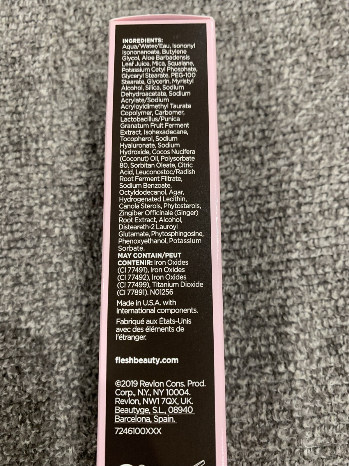 flesh Pure Flesh Liquid Foundation, 01 FROTH Neutral 1pc.