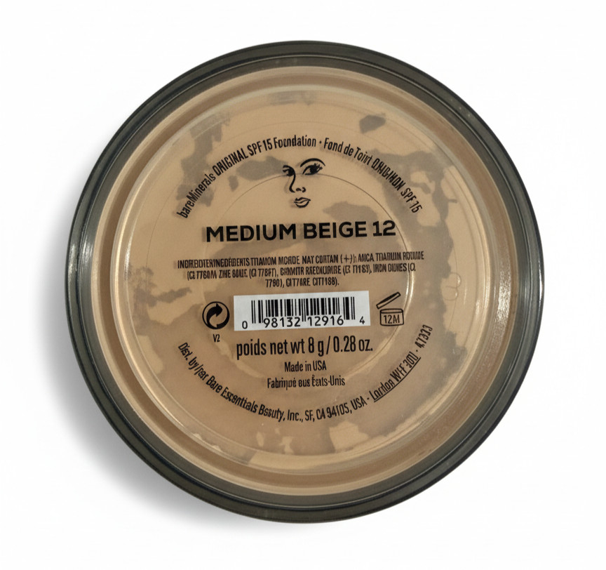 bareMinerals Original SPF 15 Foundation Medium Beige 12 Loose Powder