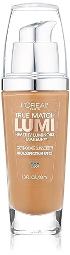 L’Oreal Paris True Match Lumi Healthy Luminous Makeup, C6 Soft Sable, 1 fl; oz.