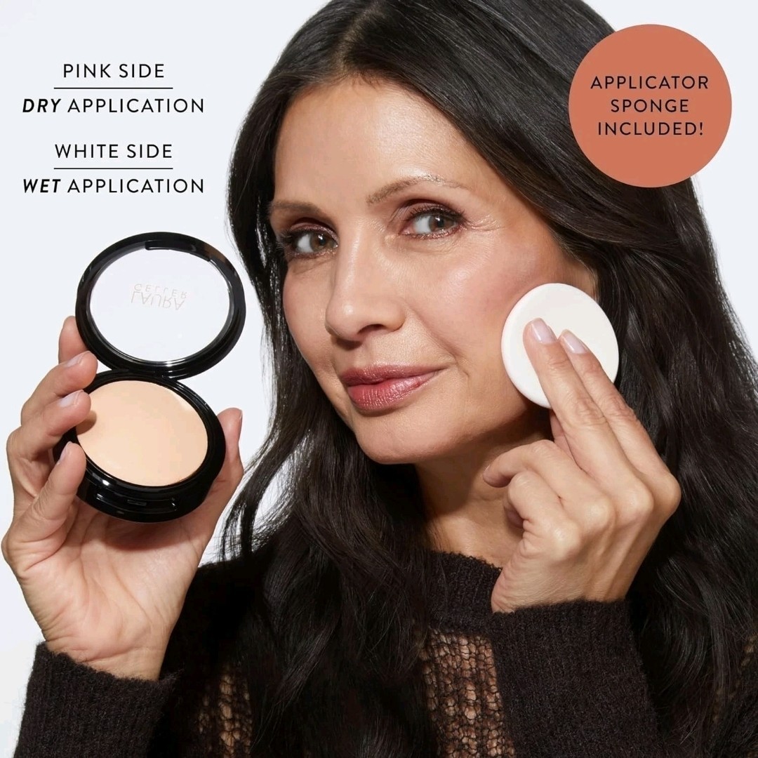 Laura Geller Double Take Baked Versatile Powder Foundation Light 0.35 oz