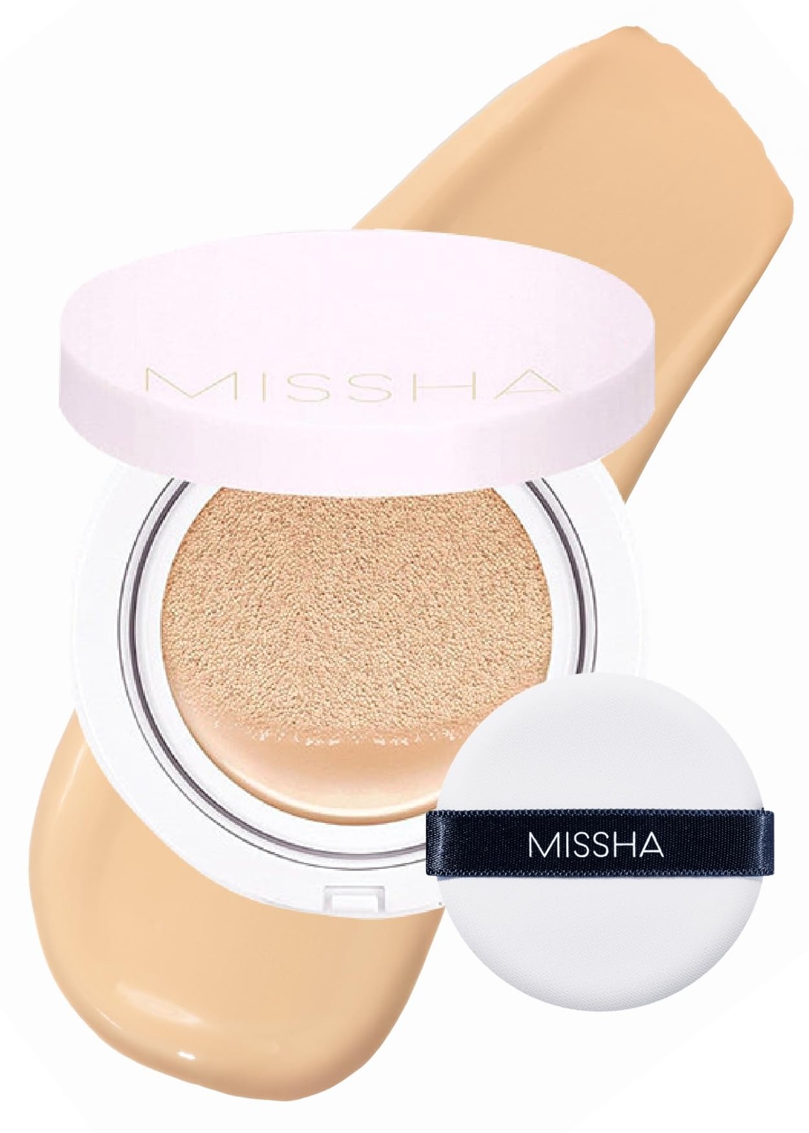 MISSHA Magic Cushion Foundation No.23 Natural Beige – Dewy, Flawless Coverage