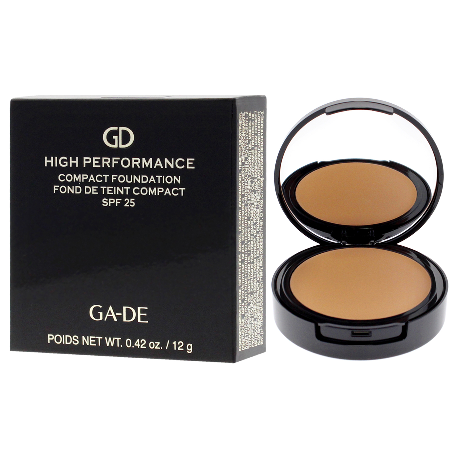 High Performance Compact Foundation SPF 25-03 Beige by GA-DE for Women – 0.42 oz