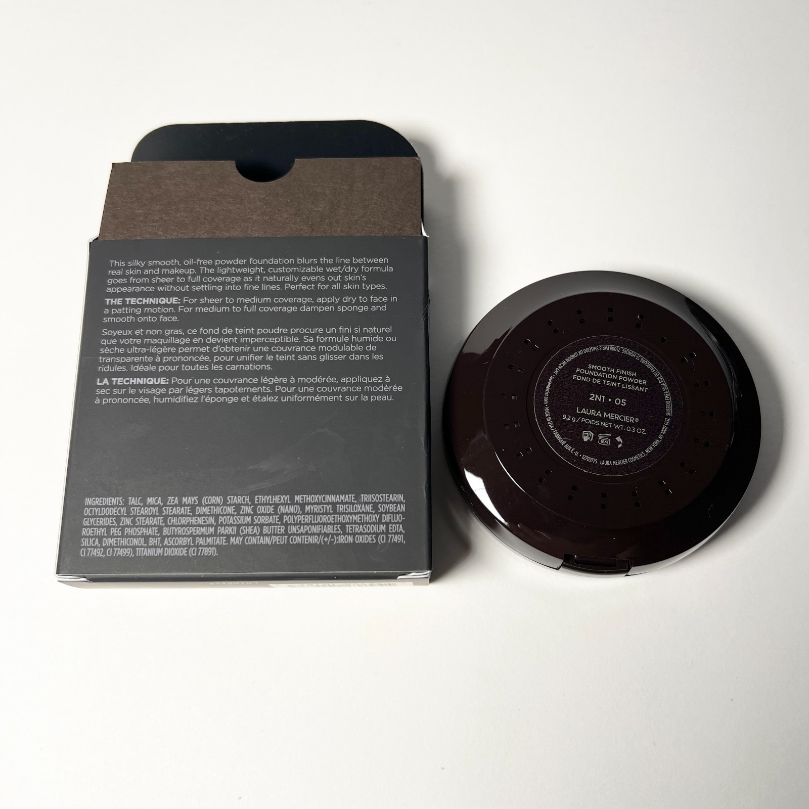 Laura Mercier Smooth Finish Foundation Powder Shade 2N1 05 Full Regular Size
