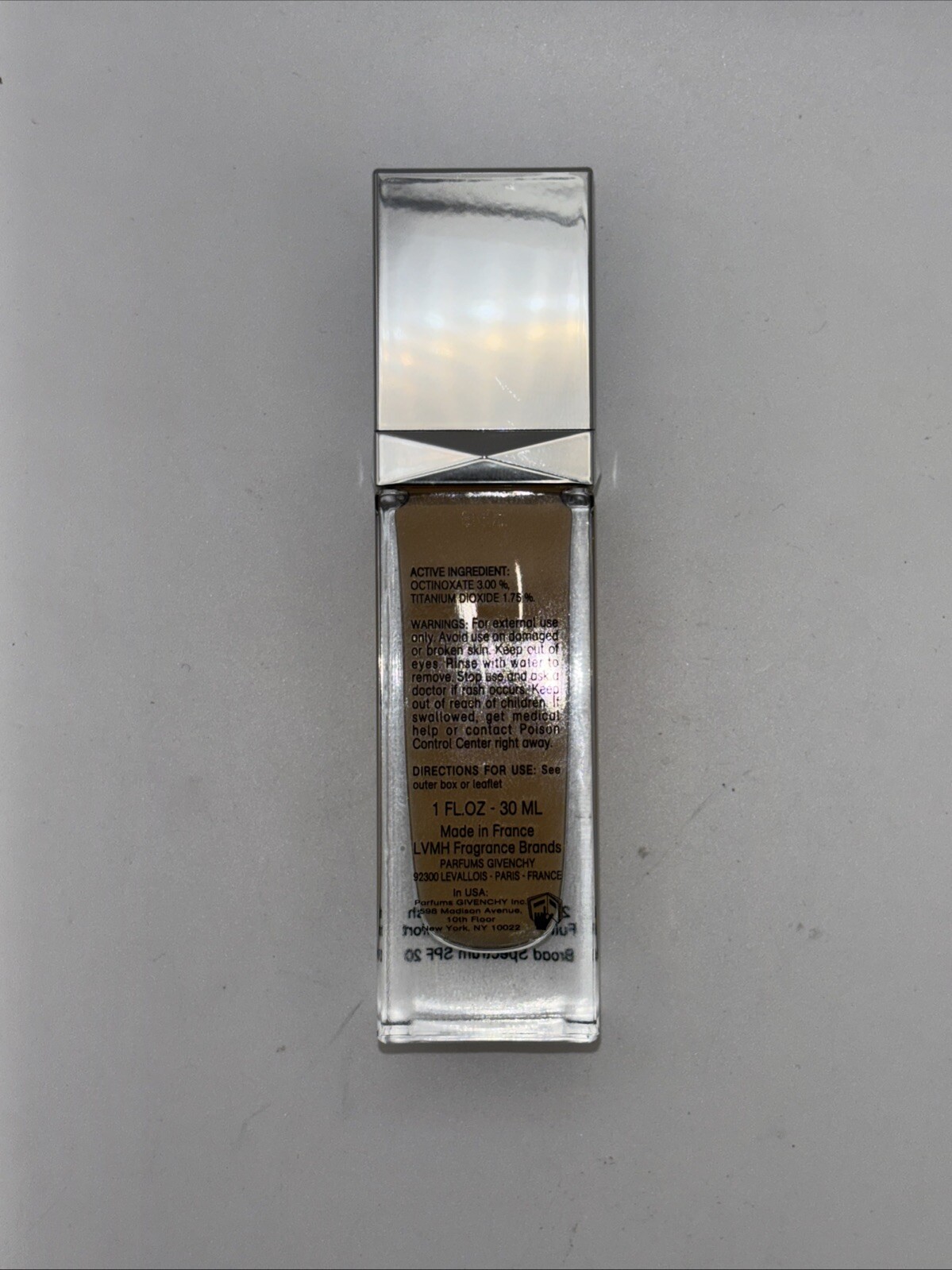 Givenchy Teint Couture Everwear Foundation Spf 20, 1oz