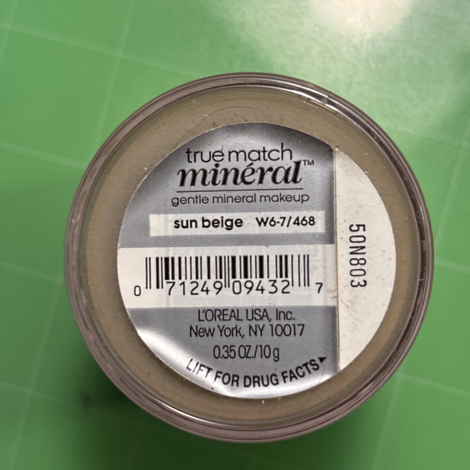 L’OREAL True Match Mineral Foundation Sun Beige W6-7/468 New Sealed