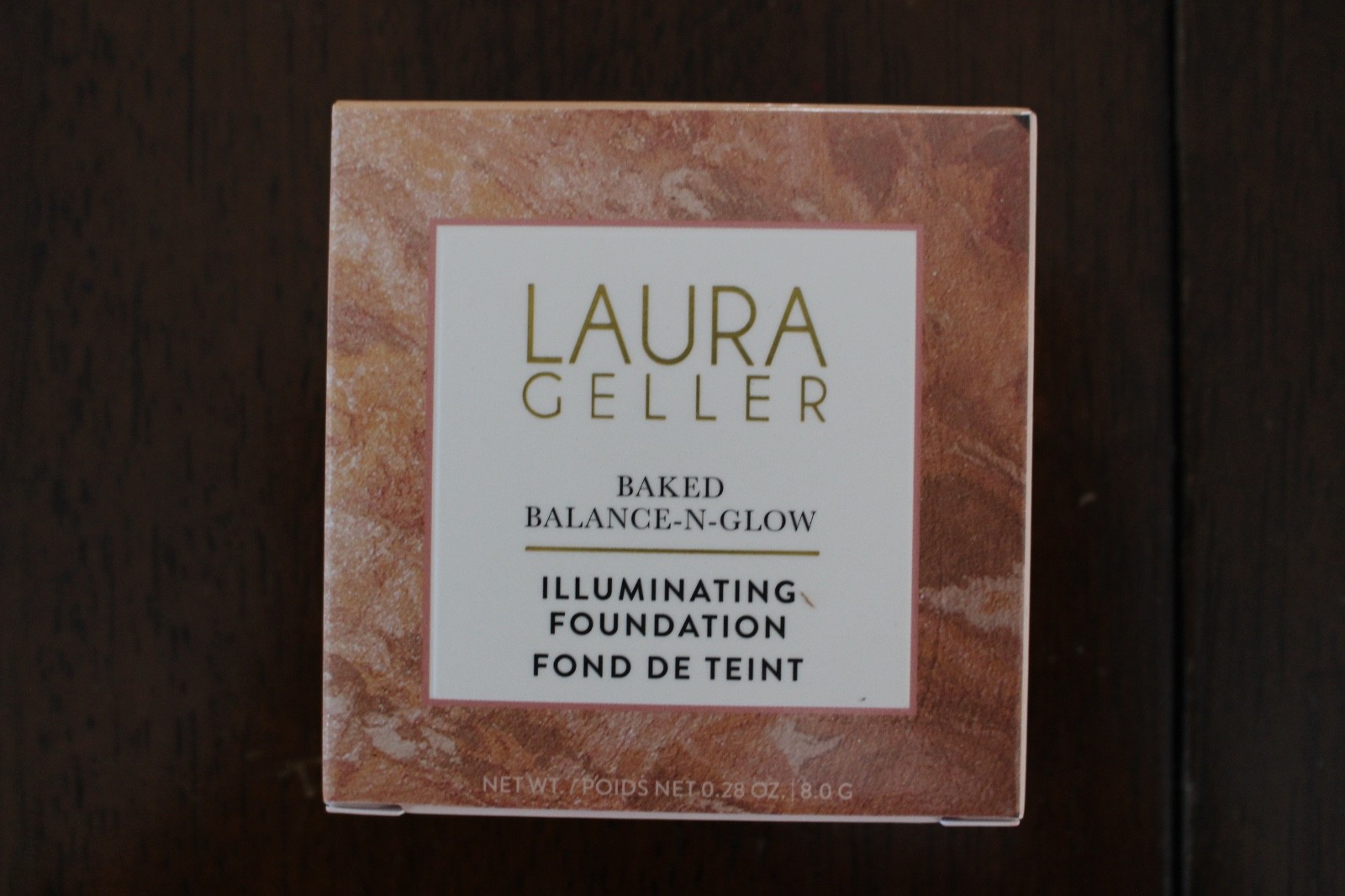 NEW Laura Geller Baked Balance-N-Glow Illuminating Foundation LIGHT 0.28 oz
