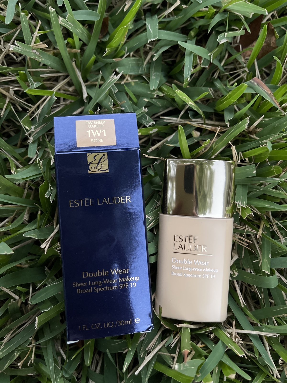 estee lauder double wear sheer long wear make 1w1 bone new