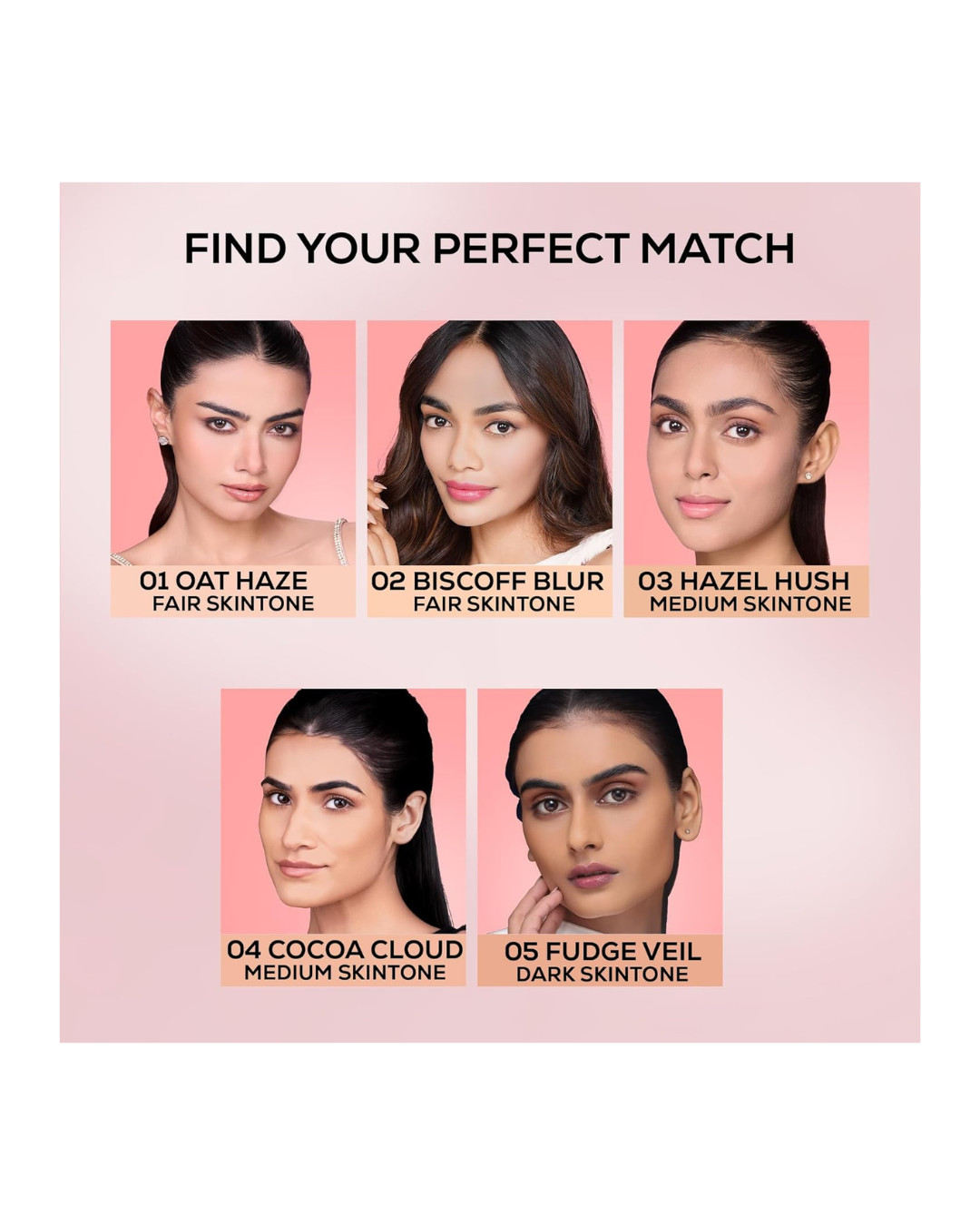 RENEE Bollywood Filter Blurring Liquid Foundation- Hazel Hush Full Coverage,30ml