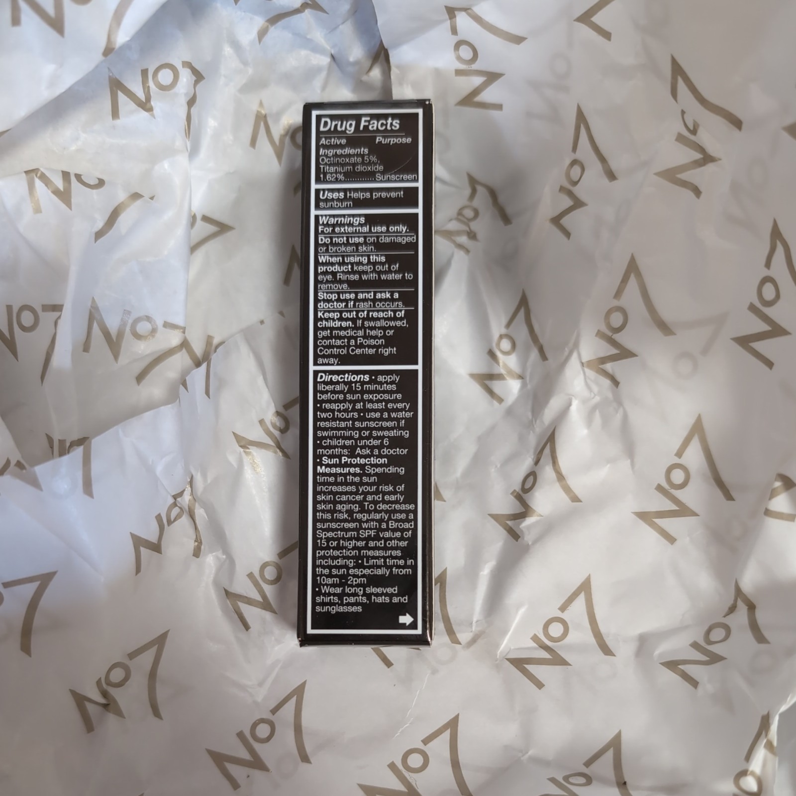 NO7 Beautifully Matte Foundation Normal/Oily Skin CHESTNUT SPF15 unsealed NIB