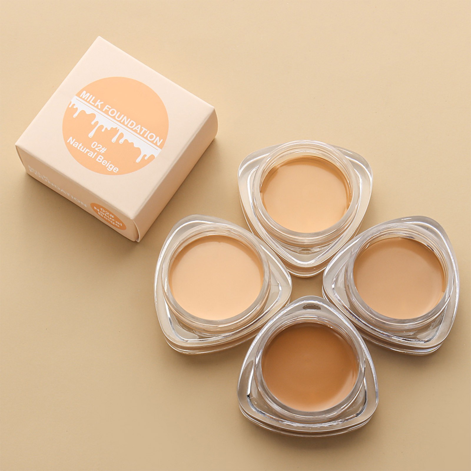Women 1 Pcs For Facial Makeup Foundation Cream For Daily Makeup Hydrating