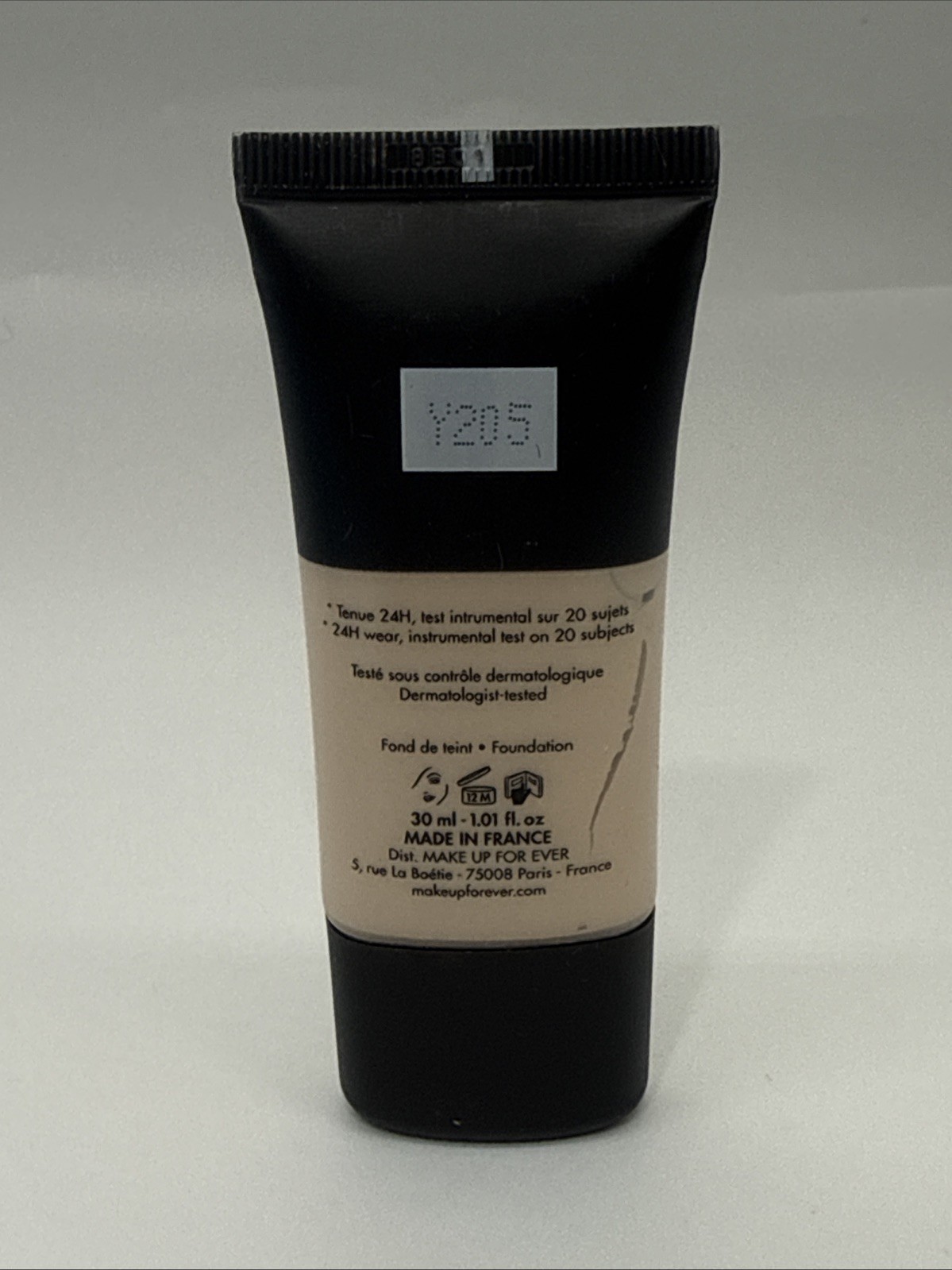 MAKE UP FOR EVER Matte Velvet Skin Full Coverage Foundation Y205 1 oz NWOB (F6)