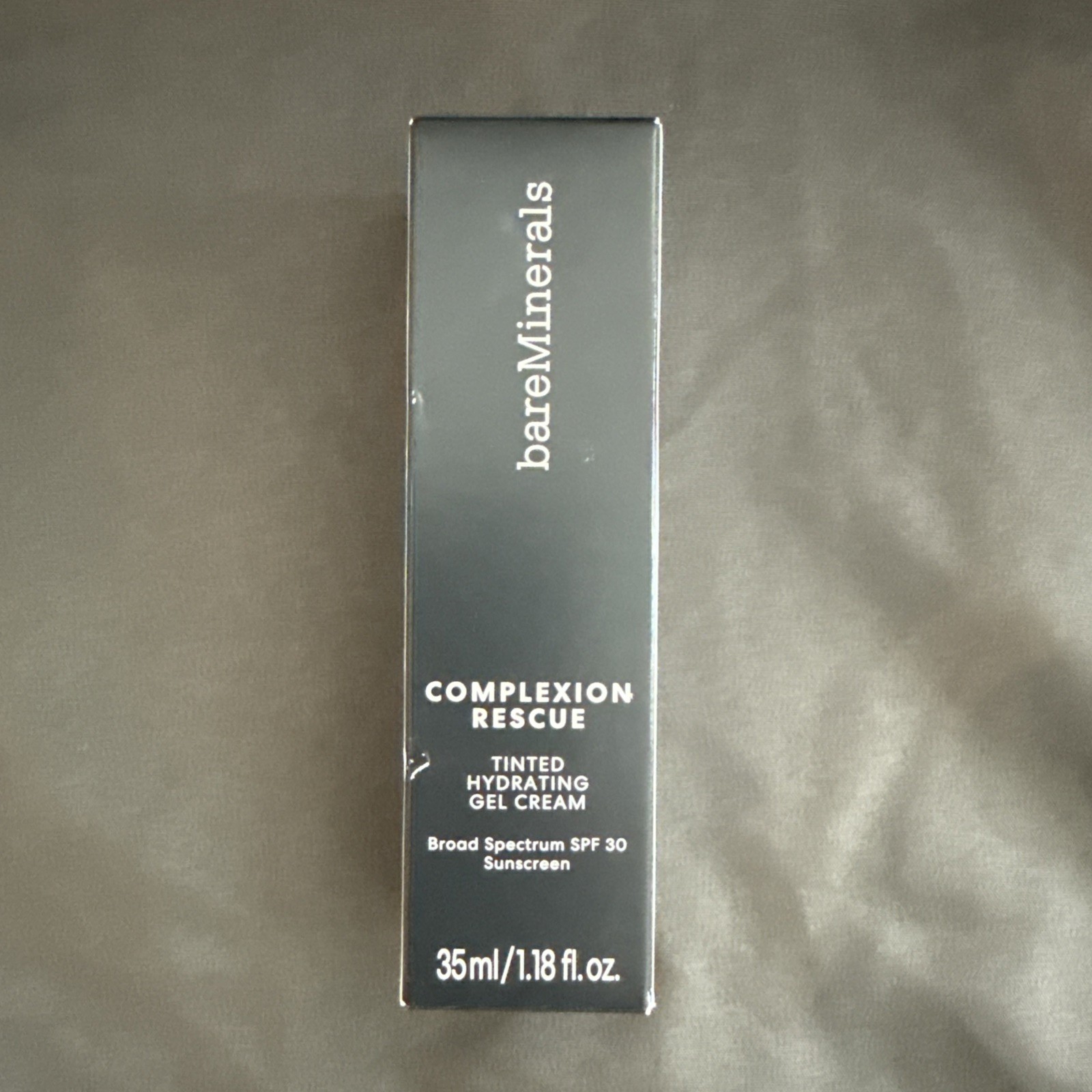 bareMinerals Complexion Rescue Tinted Hydrating Gel Cream Suede 04, 1.18 fl oz