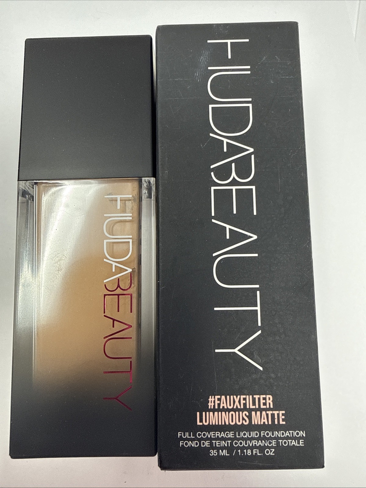Huda Beauty FauxFilter Luminous Matte Liquid Foundation 1.18oz ~ CHEESECAKE 250G