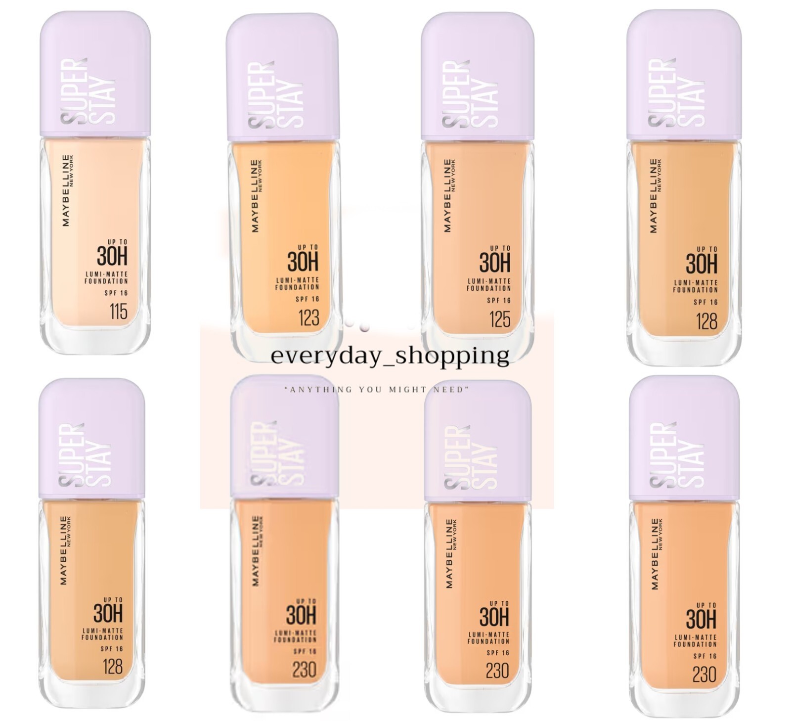 Maybelline New York Super Stay Lumi-Matte Liquid Foundation (35ml)