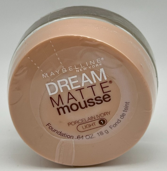 Maybelline Dream Matte Mousse Foundation Makeup 0.64oz Sealed YOU CHOOSE