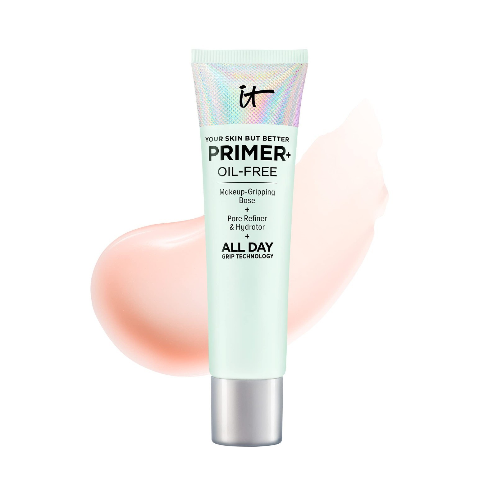 IT Cosmetics Your Skin But Better Makeup Primer+ – Extends Makeup Wear, Hydrates