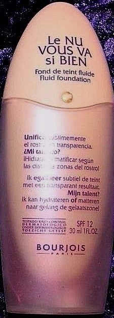 JOBLOT 36 Bourjois Le Nu Vous Va Si Bien Fluid Cream Foundation SPF12 Beige 54