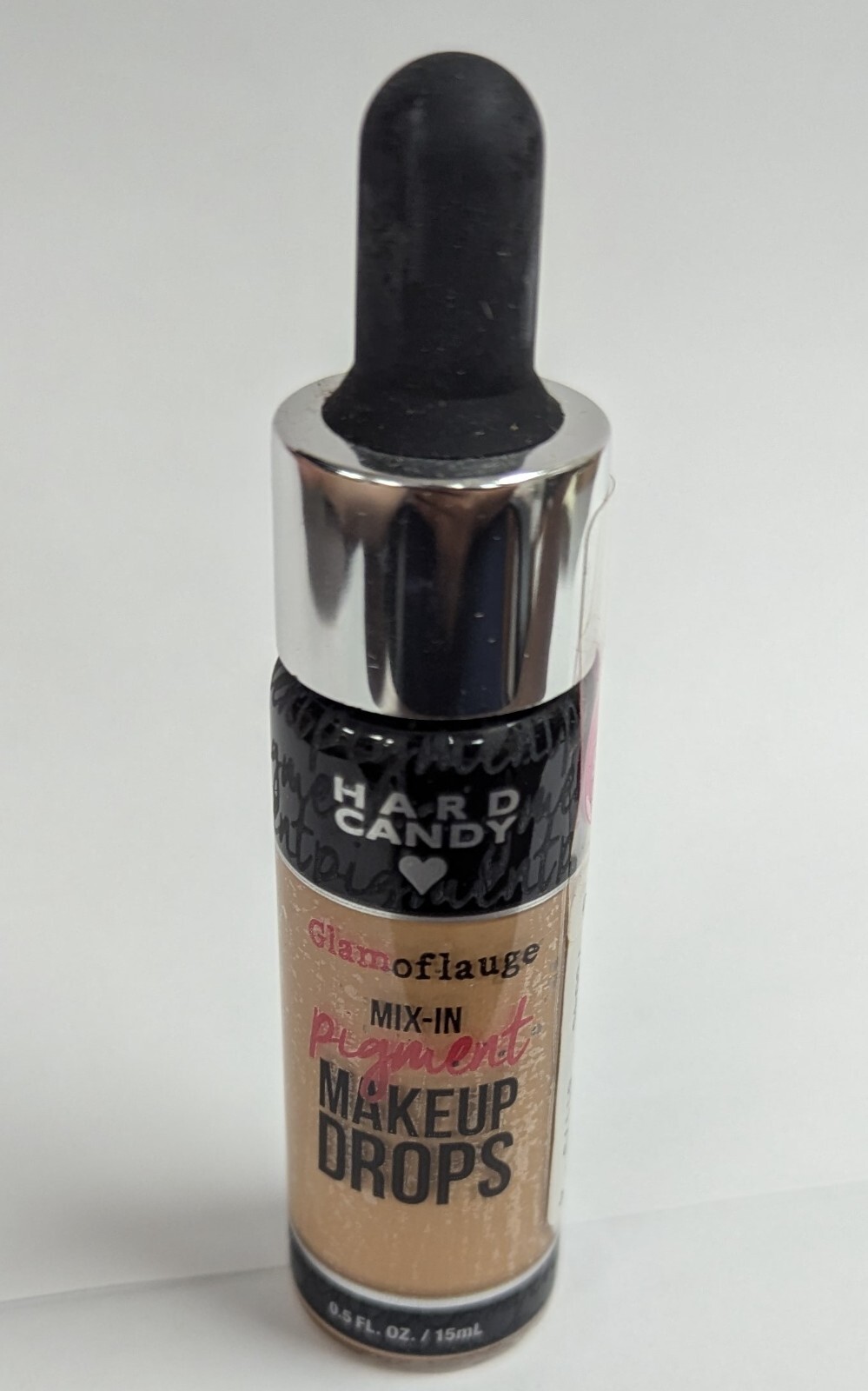 1PC HARD CANDY GLAMOFLAUGE MIX-IN PIGMENT MAKEUP DROPS #1179 MEDIUM 2 – 0.5fl oz