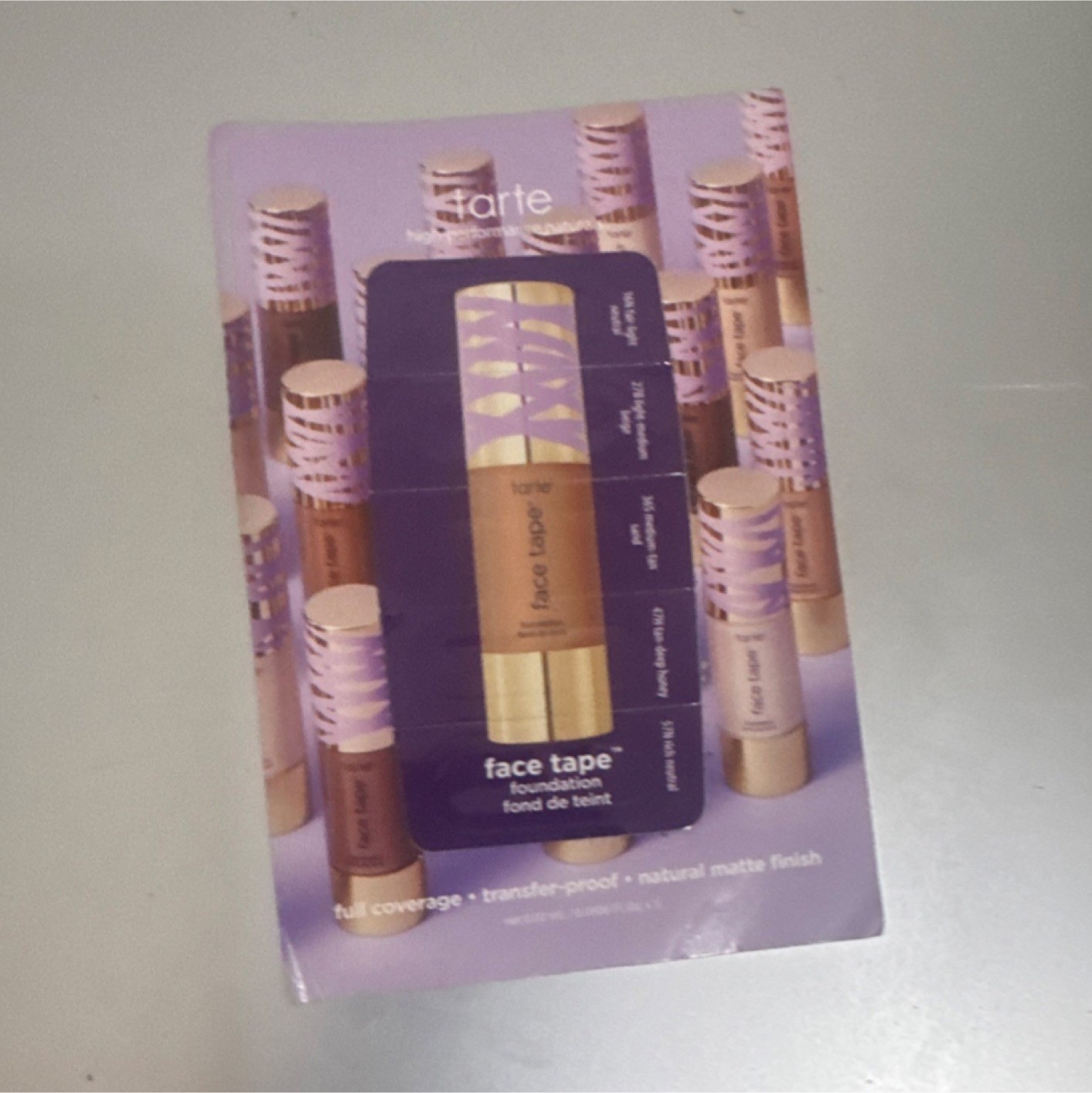 tarte Face Tape Foundation – Full Coverage, Transfer-Proof Matte Finish