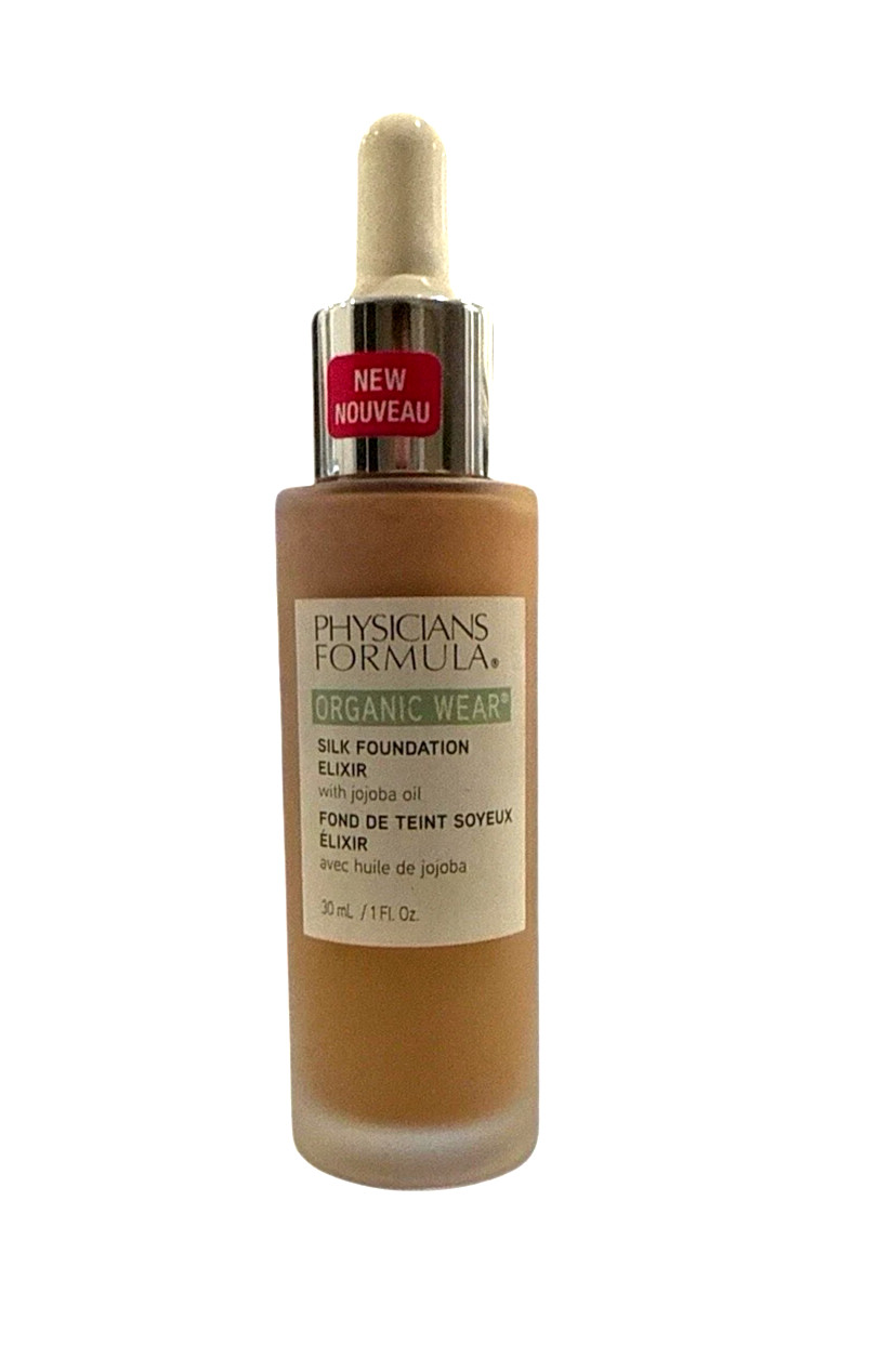 PHYSICIANS FORMULA SILK FOUNDATION ELIXIR # 1711326 MEDIUM TO TAN 06