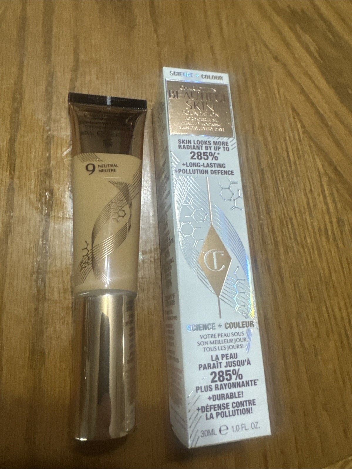 Charlotte Tilbury – Charlotte’s Beautiful Skin Foundation – 1 oz – #9 Neutral