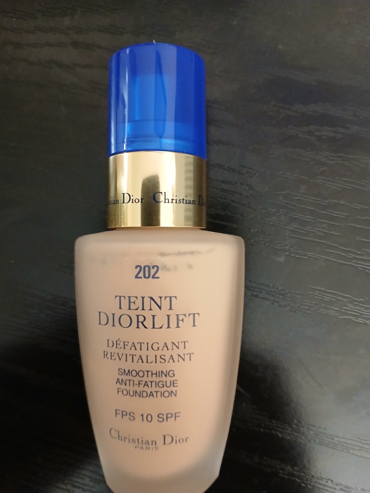Christian Dior Teint Diorlift 1.1 oz smoothing antifatigue foundation 202 Cameo