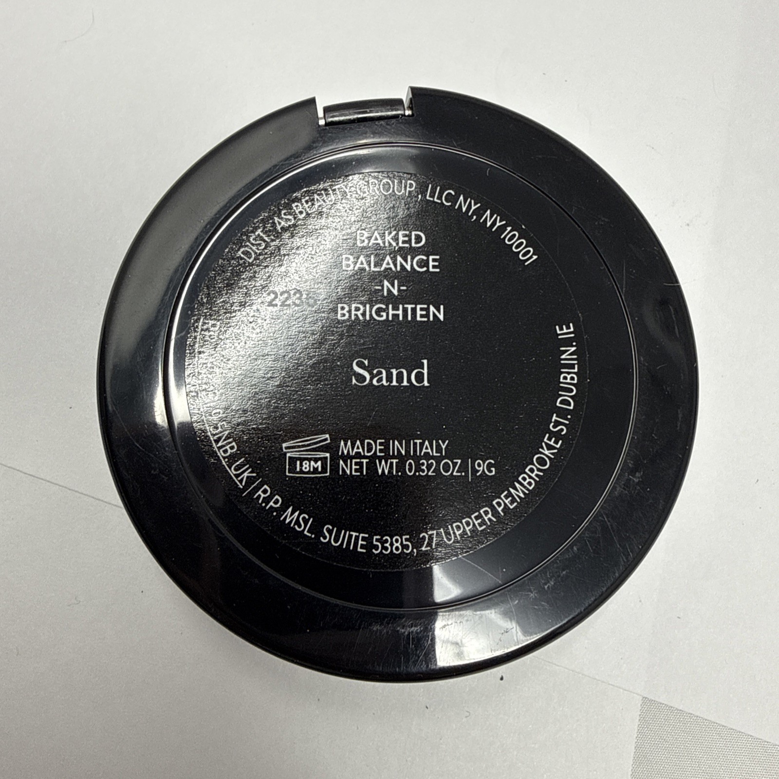 Laura Geller *Sand* Baked Balance-n-Brighten Color Correcting 0.32oz No Box