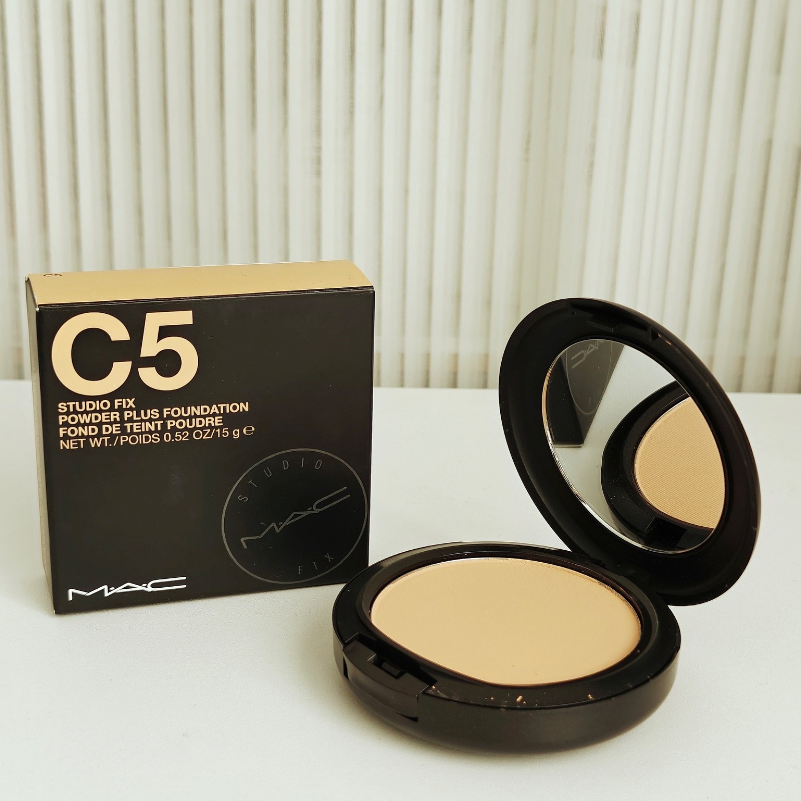 NEW MAC STUDIO FIX POWDER PLUS FOUNDATION C5 0.52oz/ 16g