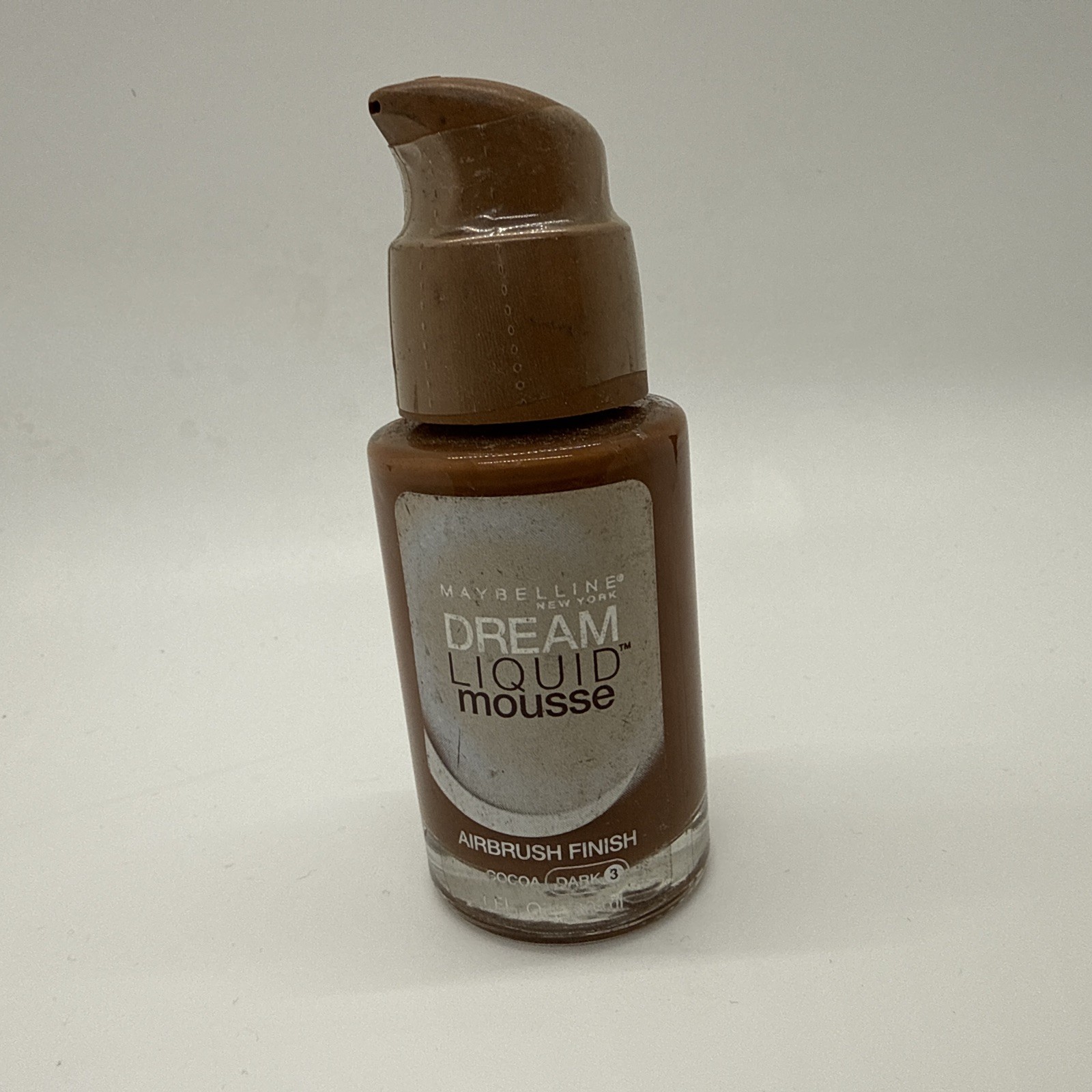 Maybelline Dream Liquid Mousse Airbrush Finish – Cocoa Dark 3 – NEW SEALED