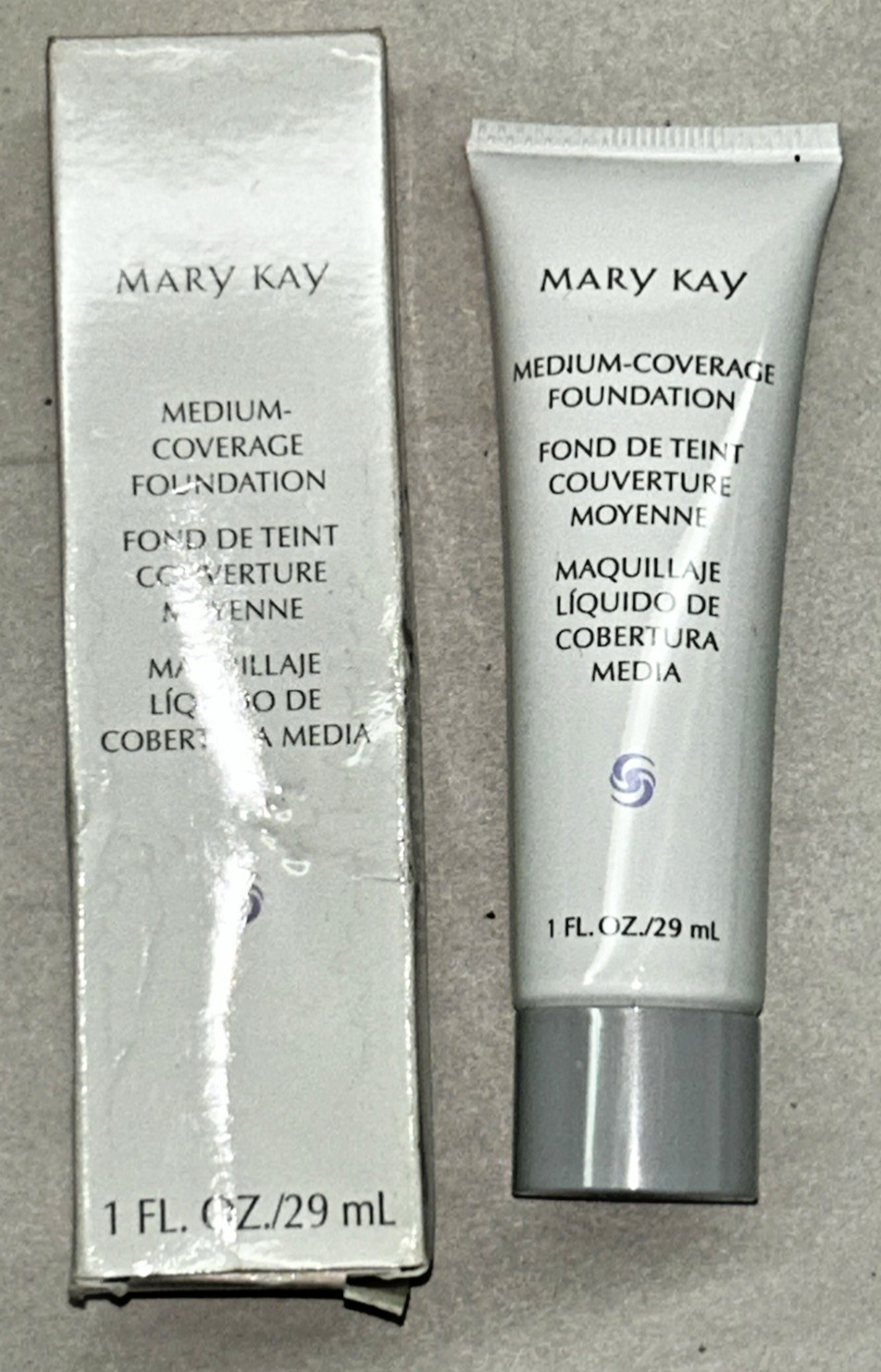 Mary Kay Medium Coverage Foundation IVORY 202 Grey Cap 041999 NOS Please READ