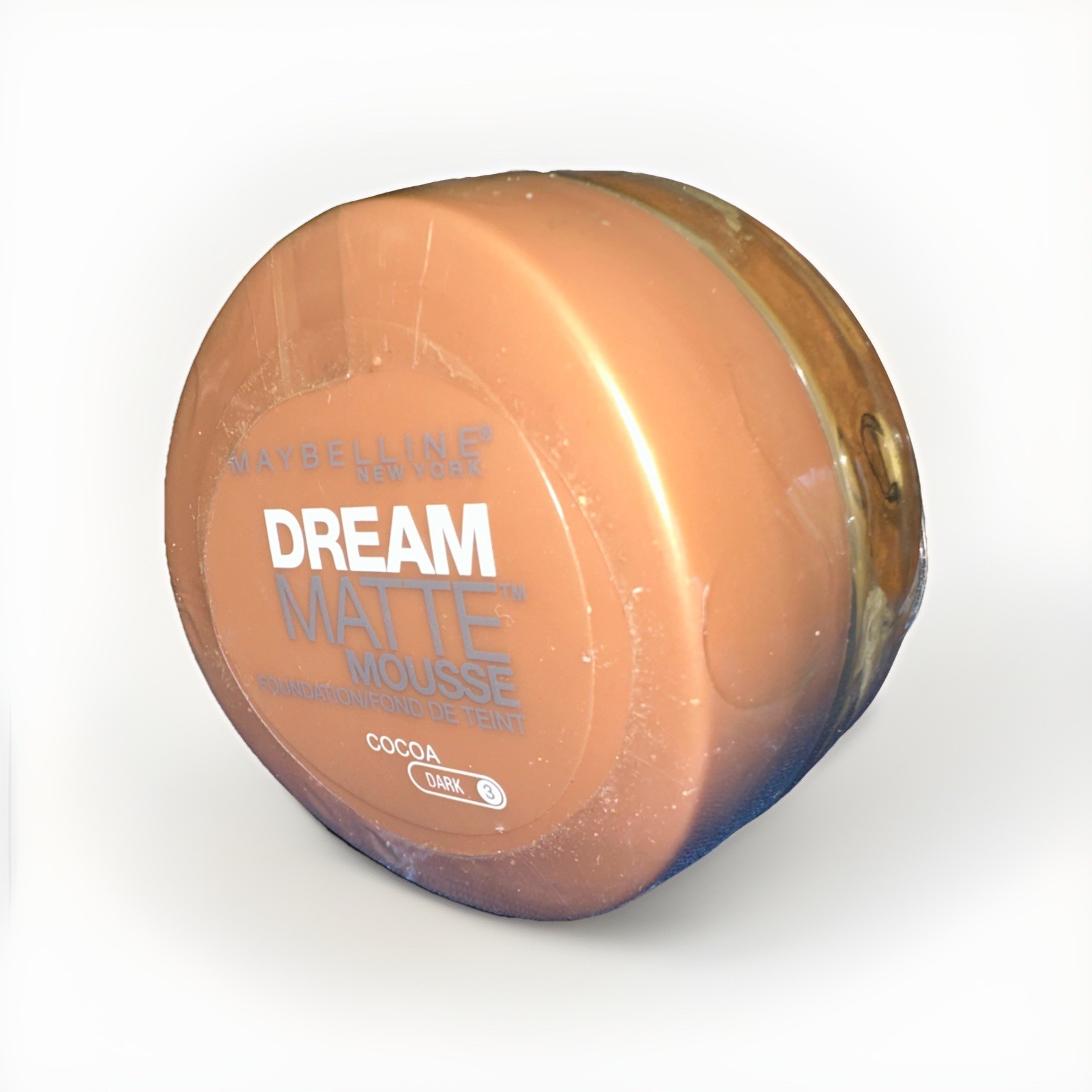 Maybelline Dream Matte Mousse Foundation Cocoa Dark 3 Discontinued Deadstock NOS